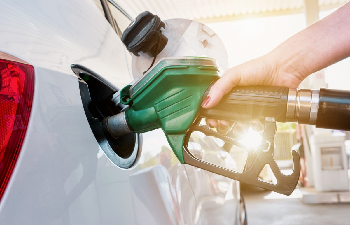 fuel being put into vehicle